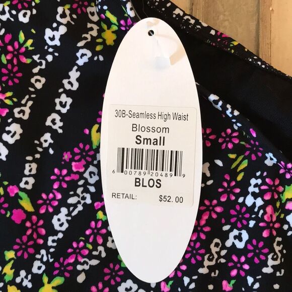 Sunsets Seamless High Waisted Hi Cut Ditsy Floral Bikini Bottoms Sz S NWT - Picture 6 of 9